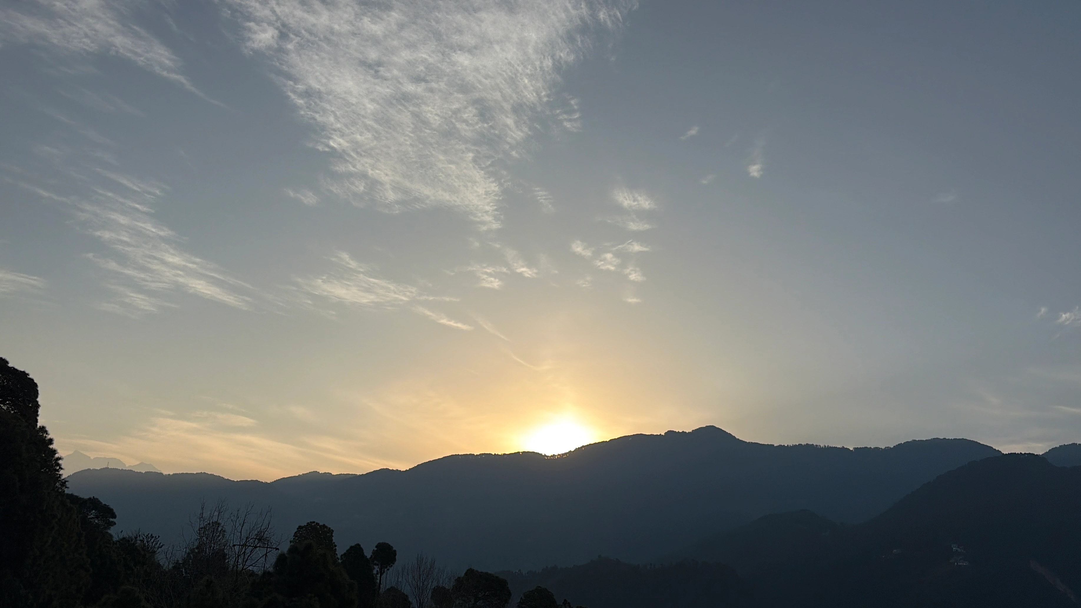 Sunrise view
